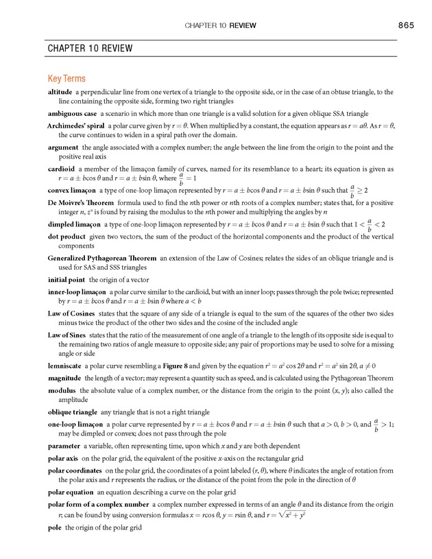 Algebra and Trigonometry - Front Matter 883